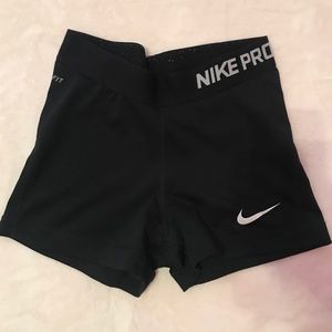 Nike pro compression shorts